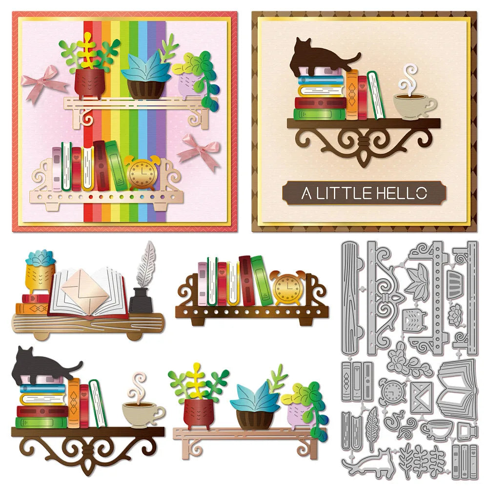 Wall Shelf Carbon Steel Cutting Dies – DIY Scrapbooking