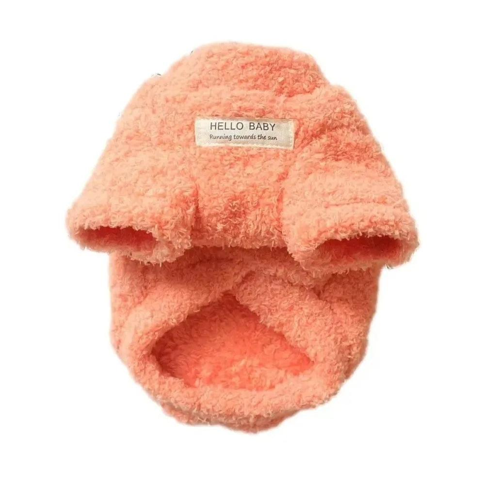 Winter Fleece Dog Sweater – Warm Coat for Small Dogs