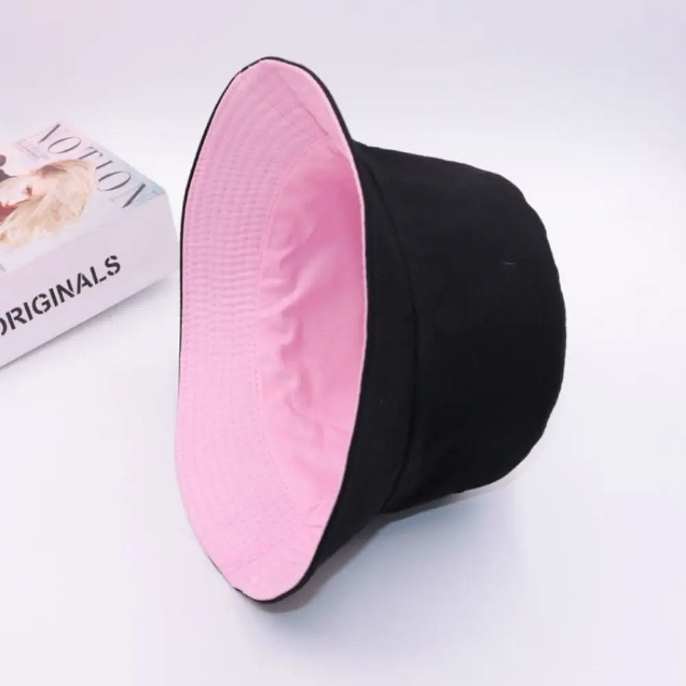 Double-Sided Foldable Bucket Hat – Wide Brim Sun Cap