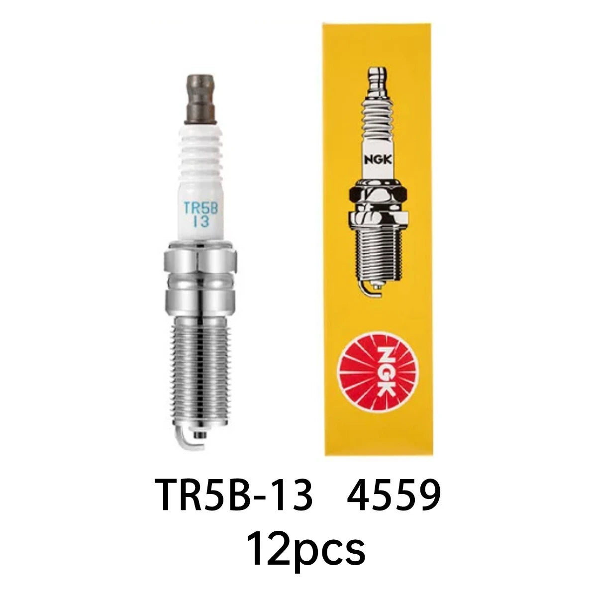 NGK TR5B-13 4559 Nickel Spark Plug – Ford Fiesta 4/8/12 Pack