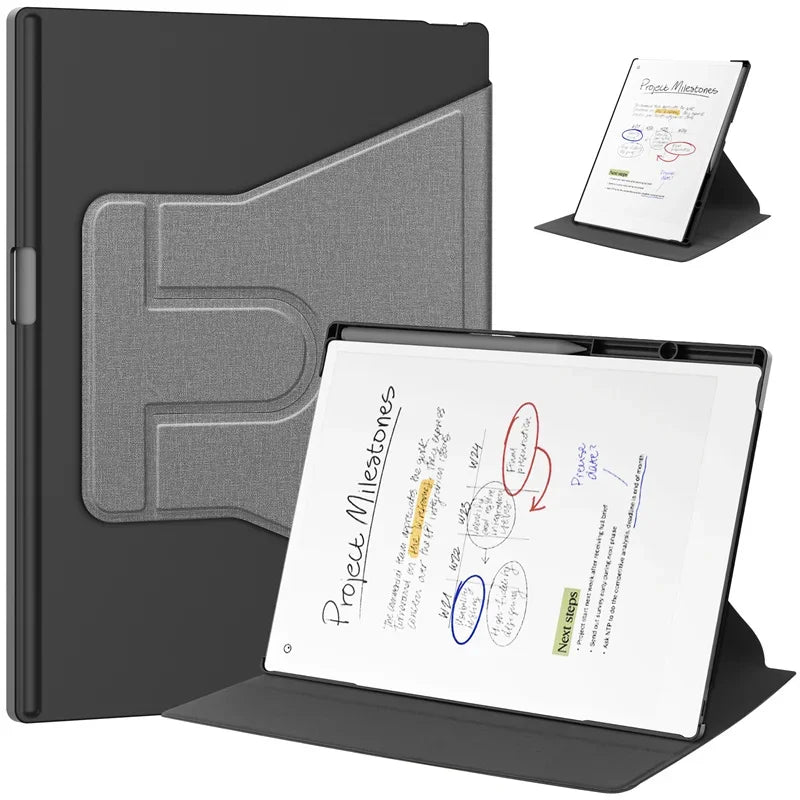 reMarkable Paper Pro 11.8" 360° Rotating Case & Pen Holder