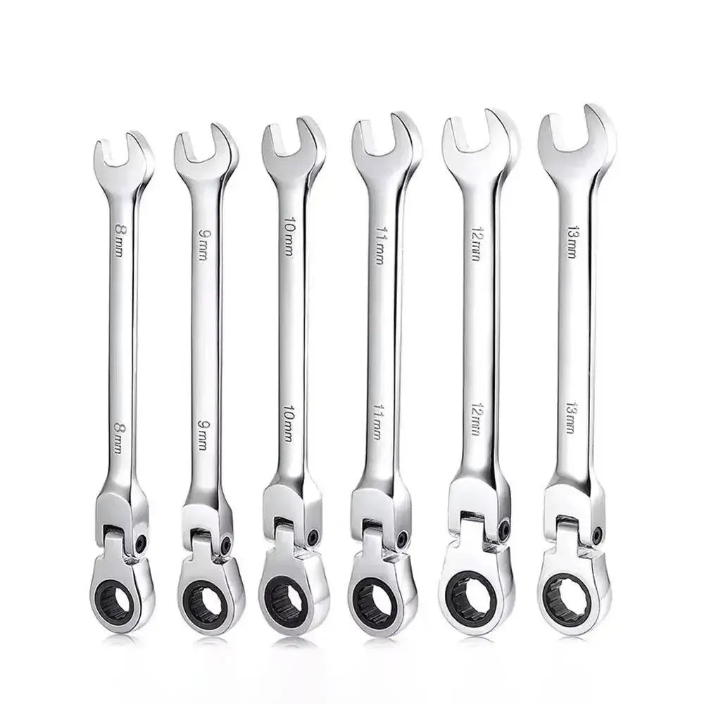 Dual Head 72-Tooth Ratchet Wrench – Quick Release Spanner