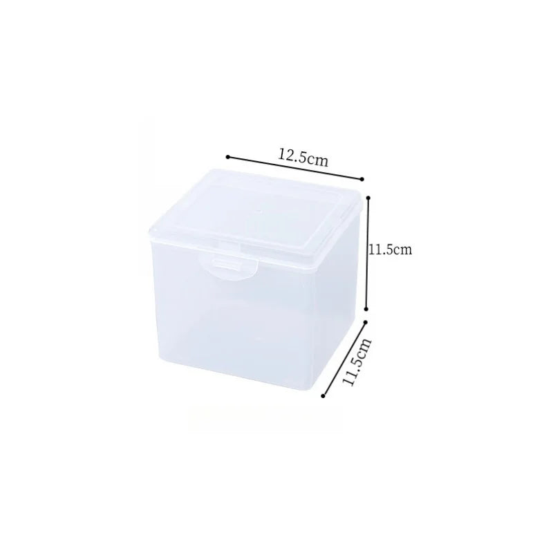 Transparent Flip Storage Box – Photocard & Card Organizer