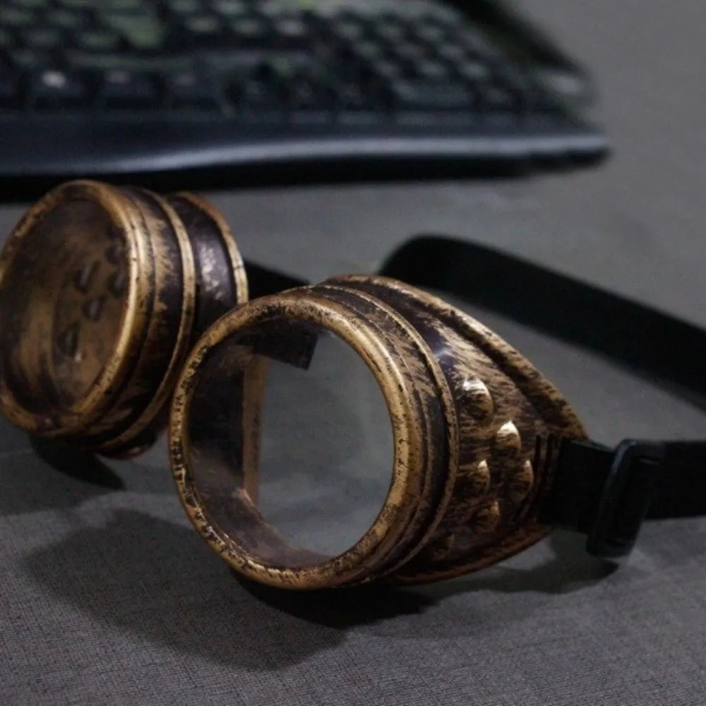 Steampunk Goggles Vintage Goth Victorian Cosplay Glasses