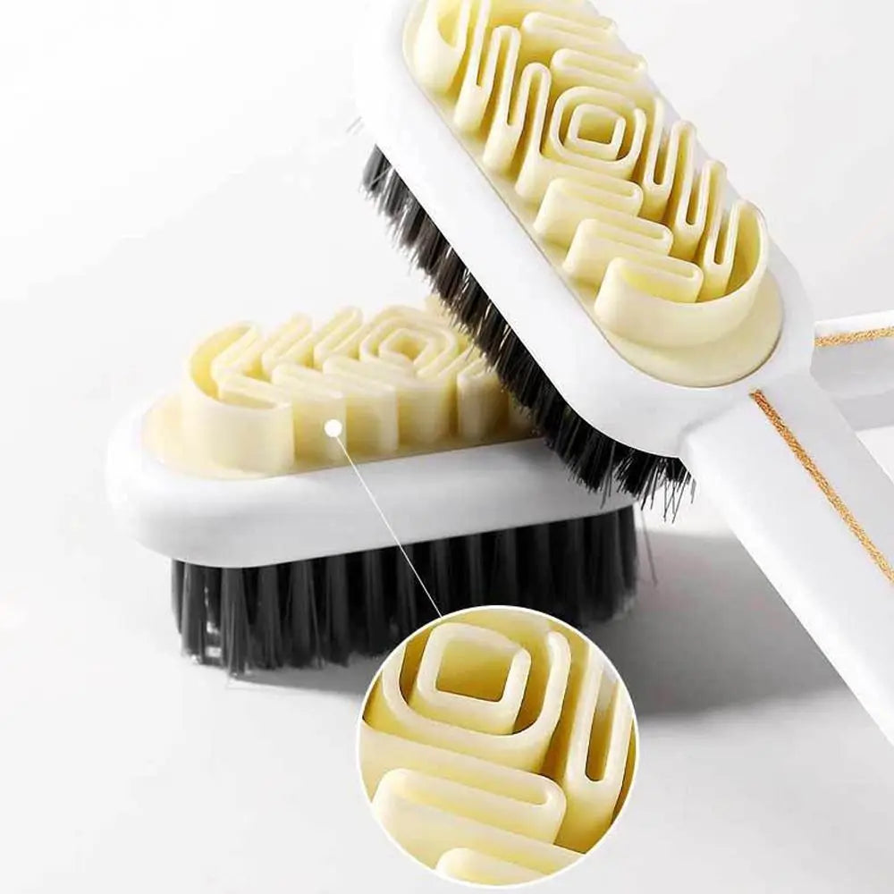 Double-Sided Long Handle Shoe Cleaning Brush | Multi-Use