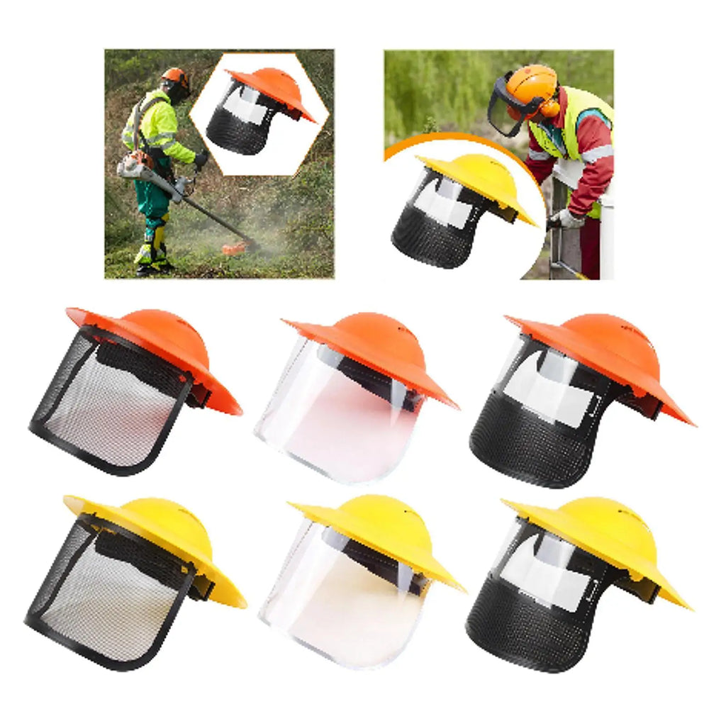 Adjustable Face Protection Visor – Chainsaw & Garden Safety