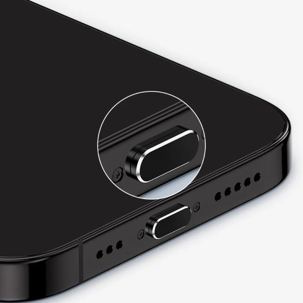 Metal USB Type-C Dust Plug – Port Protector Cap for iPhone