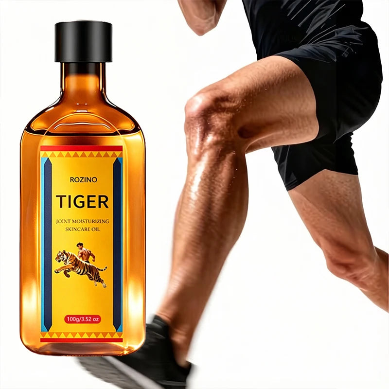 ROZINO Tiger Joint Skin Moisturizing Care Oil 3.38 oz
