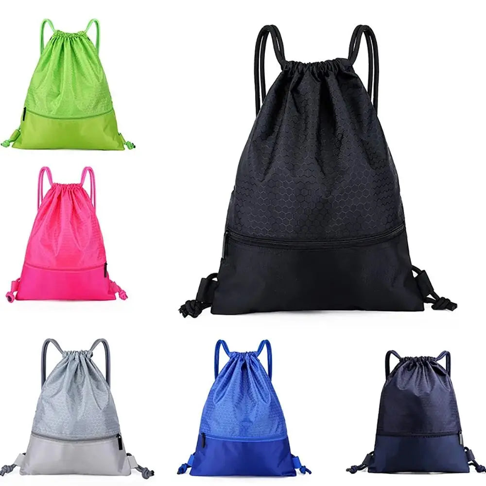 Waterproof Sports Drawstring Backpack – Gym & Basketball Bag