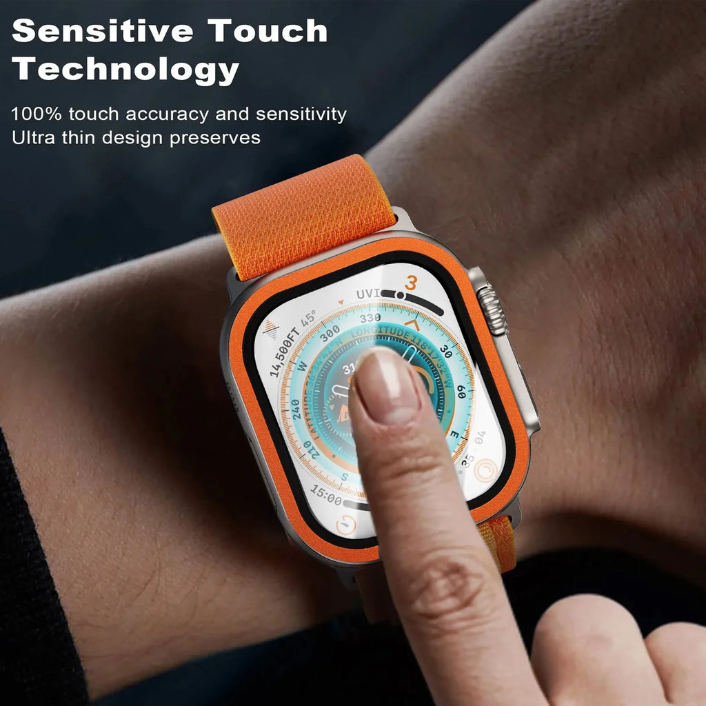 Metal Frame & Glass Screen Protector – Apple Watch Ultra 49mm