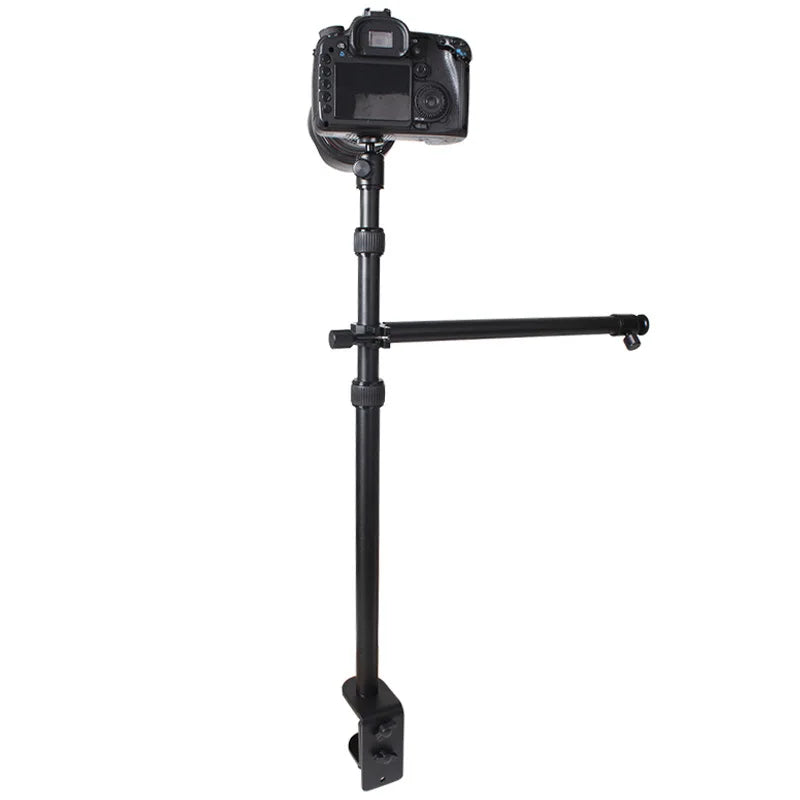 Desktop DSLR Camera Overhead Shooting Bracket & Phone Holder