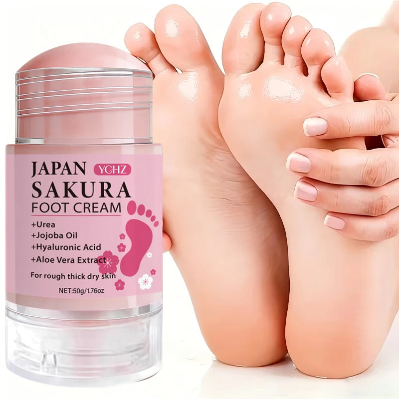 YCHZ Sakura Collagen Foot & Hand Moisturizing Cream 50g