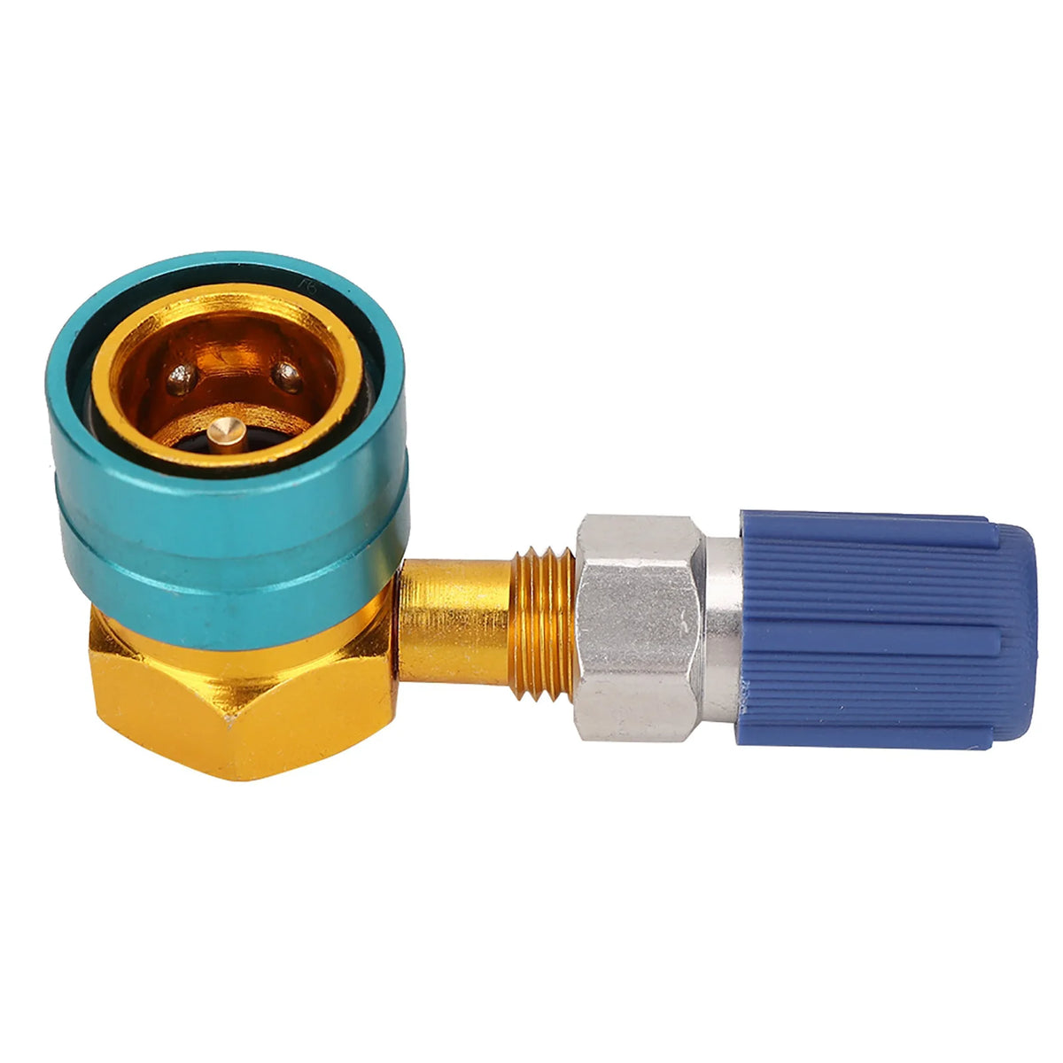 R1234YF to R134A Right-Angle Quick Coupler – AC Refrigerant