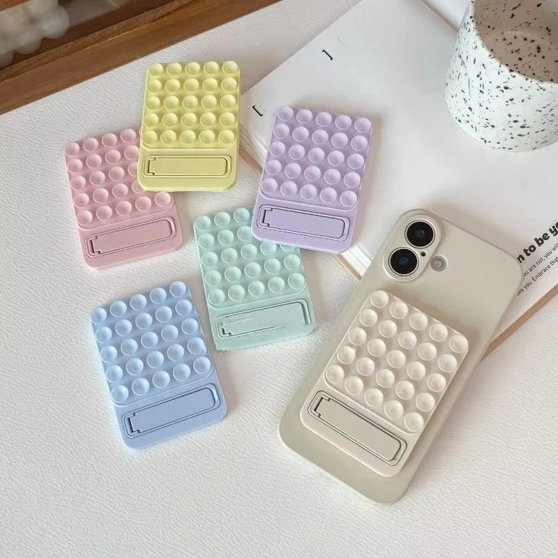Suction Cup Phone Case with Kickstand | Universal Silicone