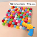 Interactive Cat Ball Launcher Toy – Plush Bounce Balls 10–100 Pcs