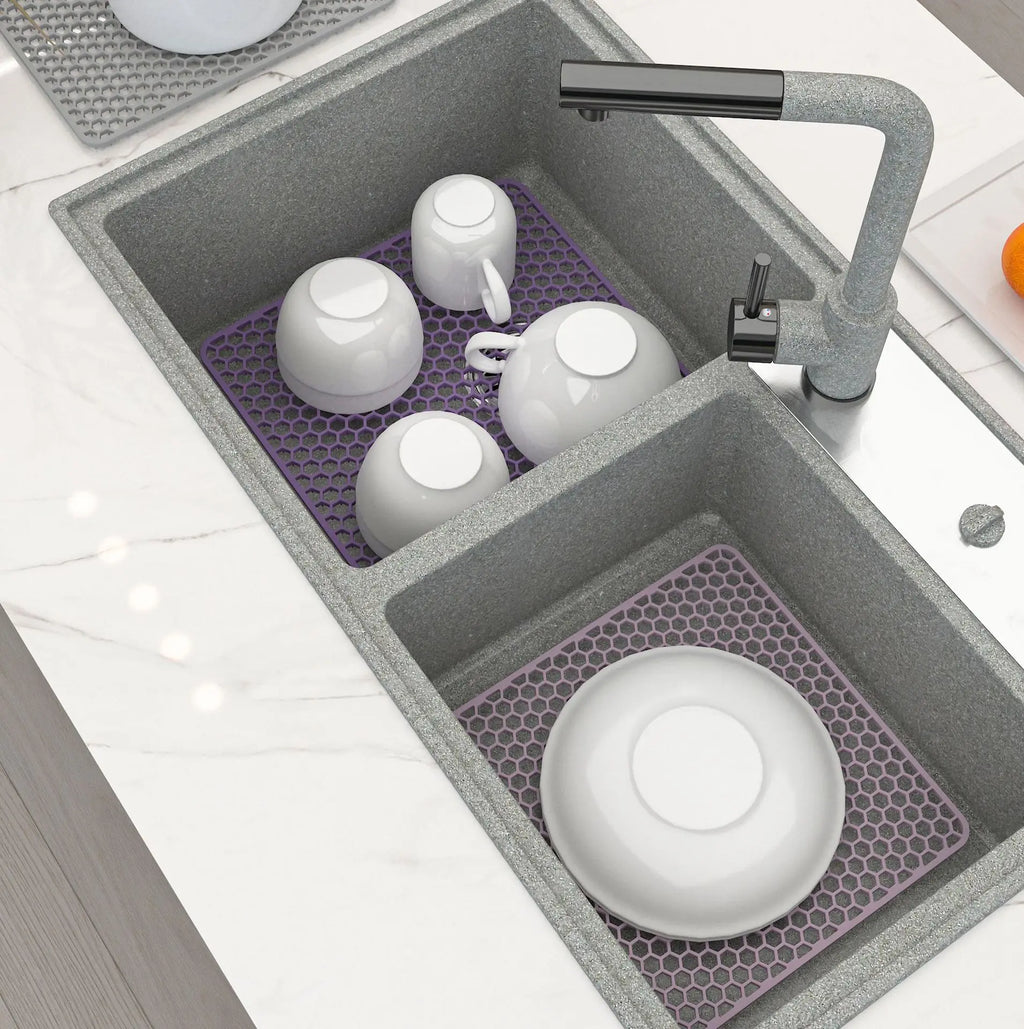 Silicone Sink Mat – Non-Slip, Heat Resistant Kitchen Protector