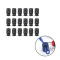 Plastic Black Cord Lock Spring Stopper – Drawstring Locks