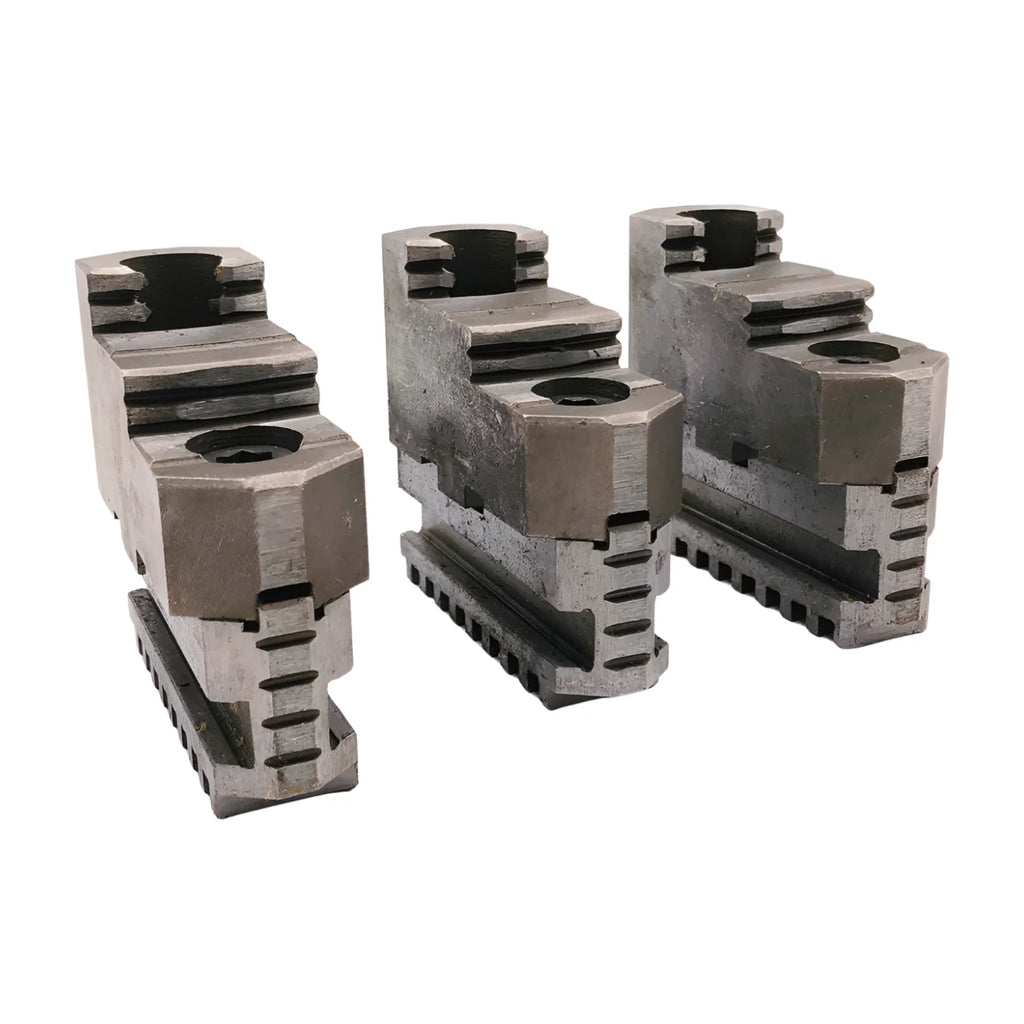 JINSLU 9-Tooth 8" Two-Piece Jaws for K11-200 Lathe Chuck