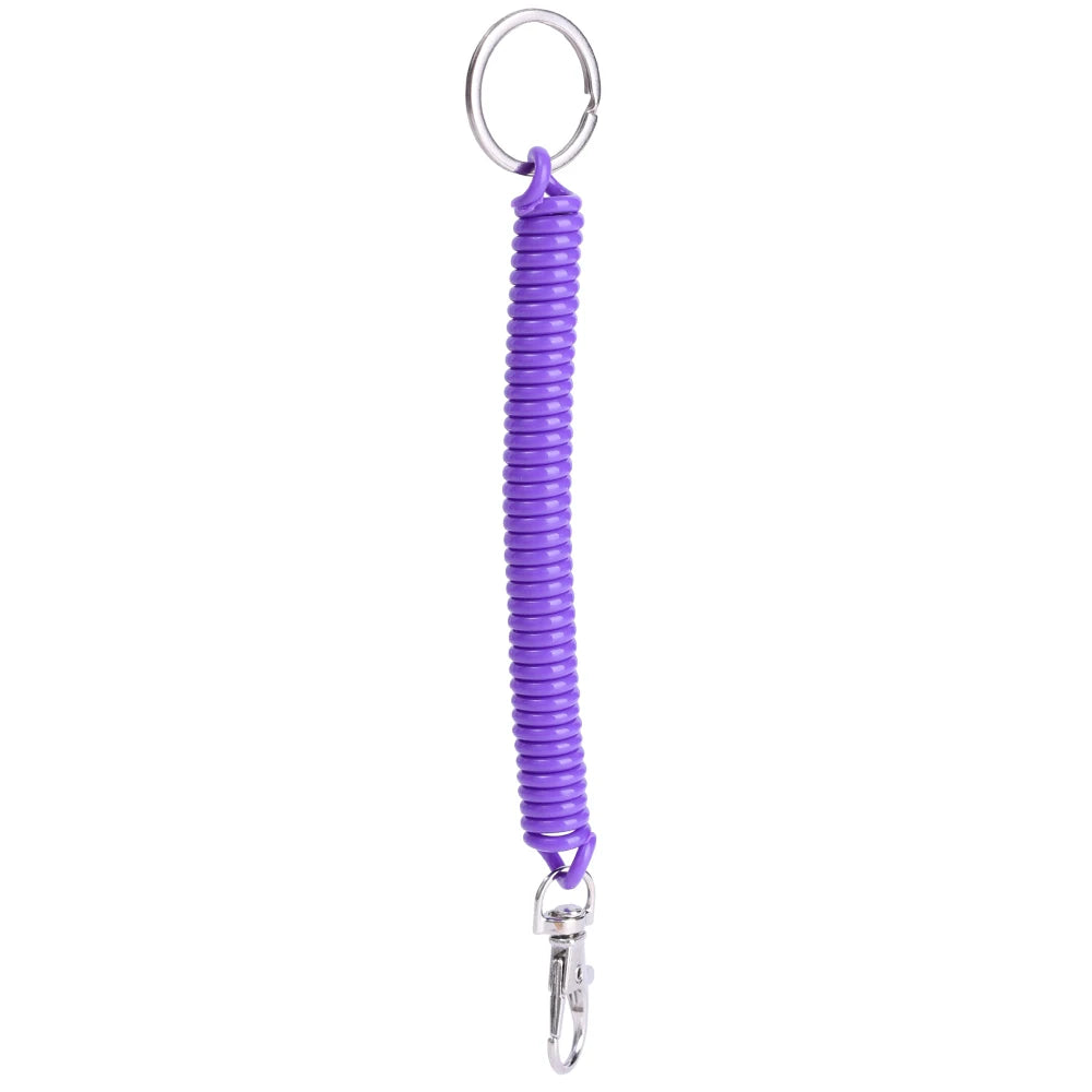 Retractable Spiral Keychain Strap – Anti-Lost Phone Lanyard