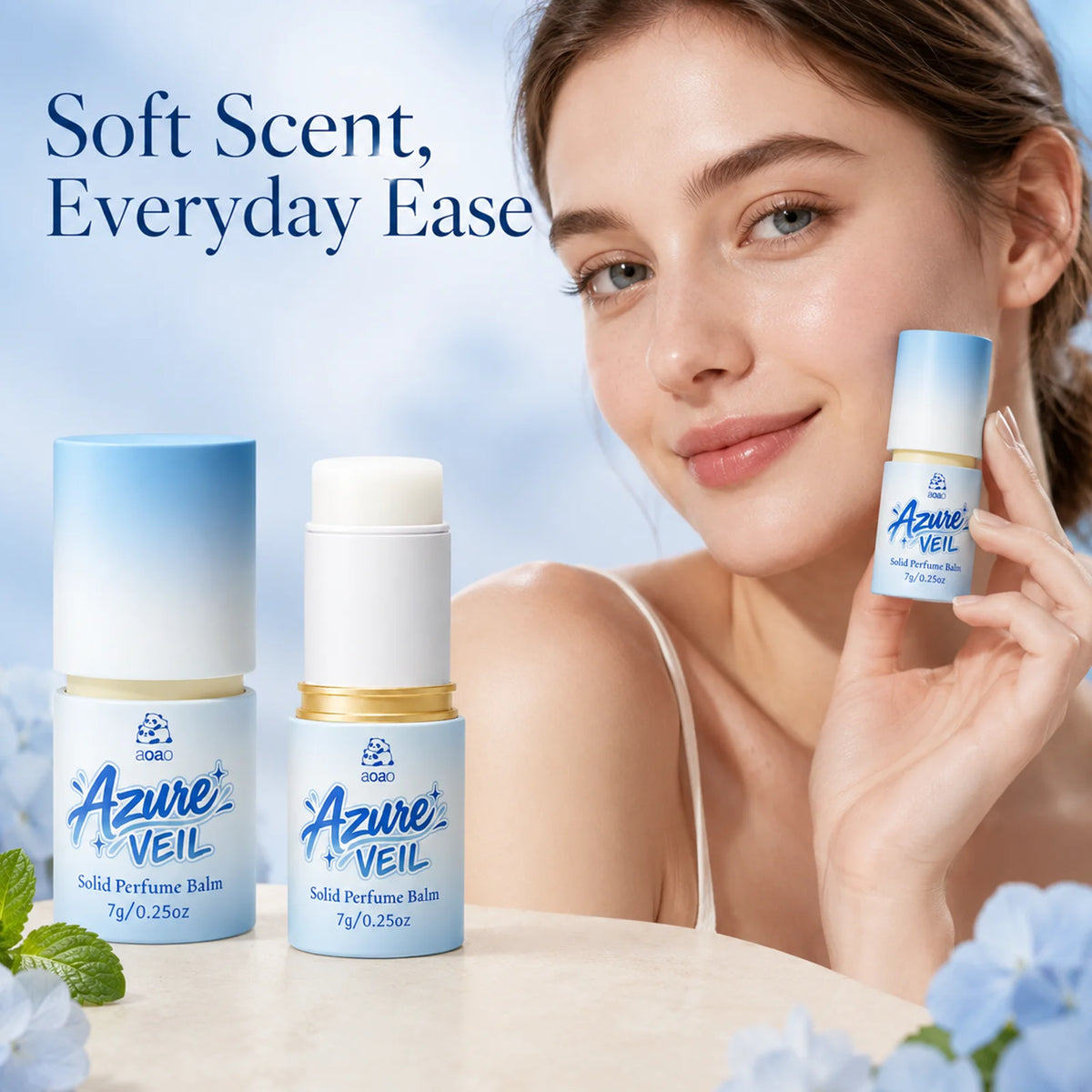 Portable Solid Perfume Balm – Long-Lasting Travel Fragrance