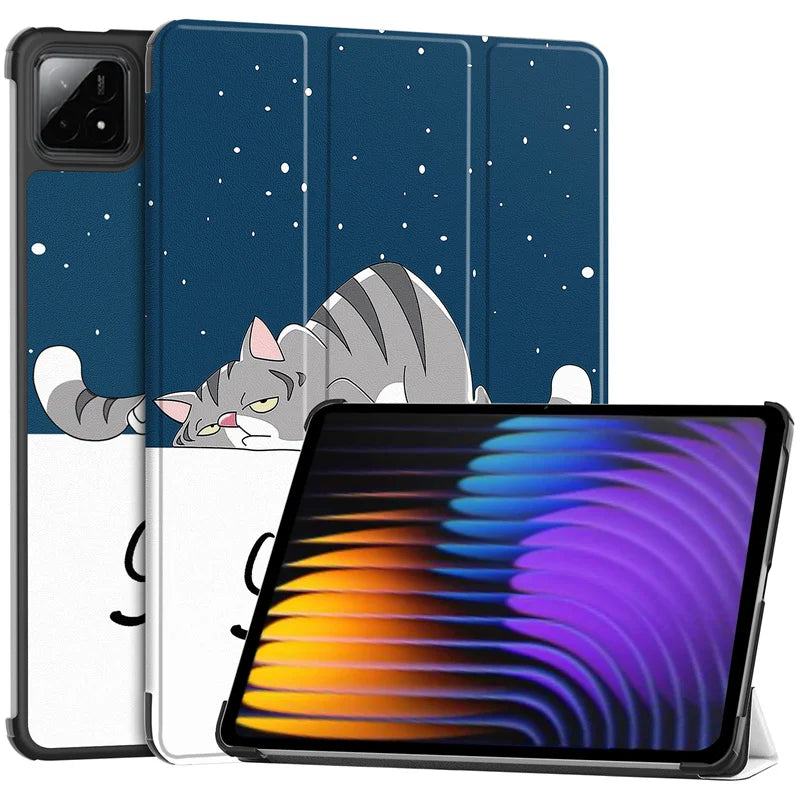 Xiaomi Pad 8 / Pad 8 Pro 11.2" Tri-Fold PU Leather Stand Case
