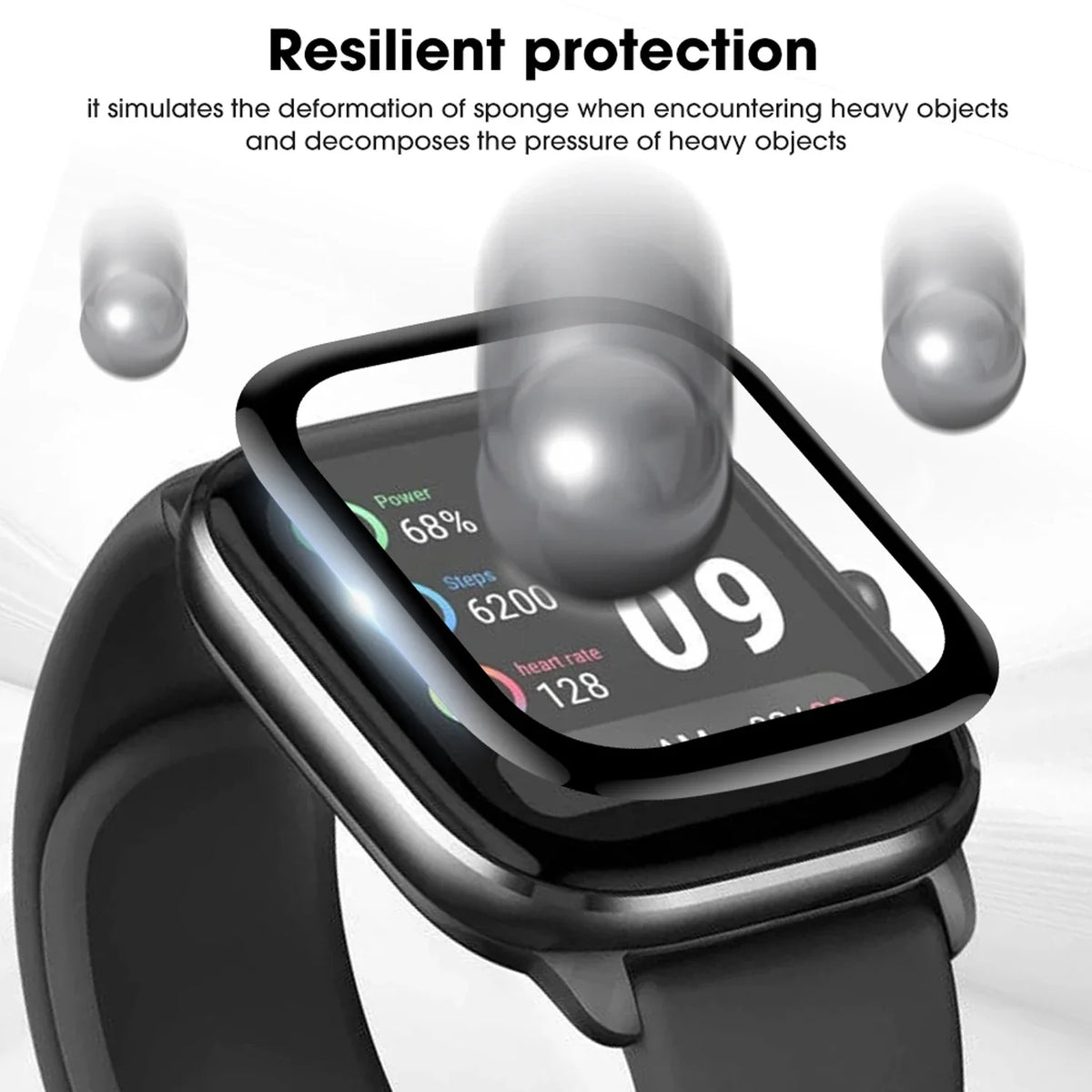 Xiaomi Mi Band 9 Pro Screen Protector – 3D Curved Soft Film