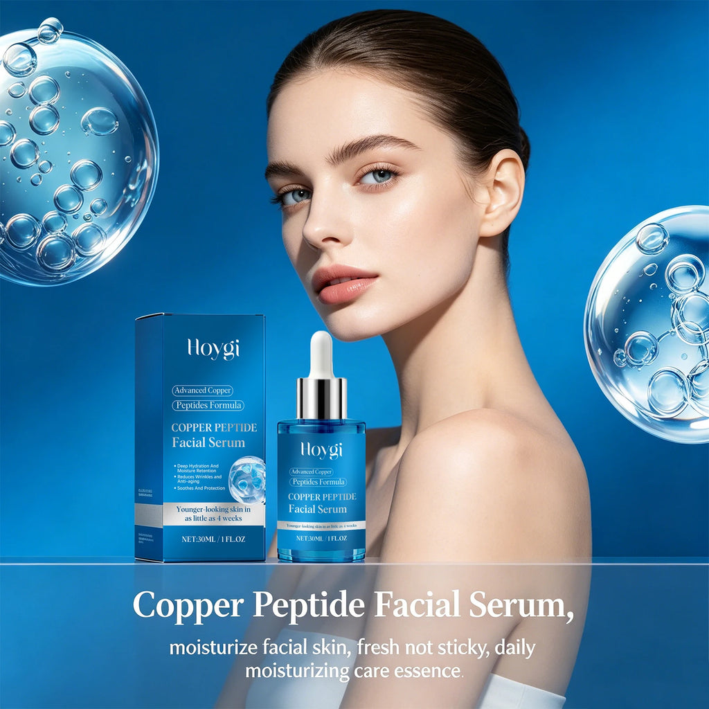 Hoygi Copper Peptide Facial Serum 30ml – Firm & Hydrate Skin
