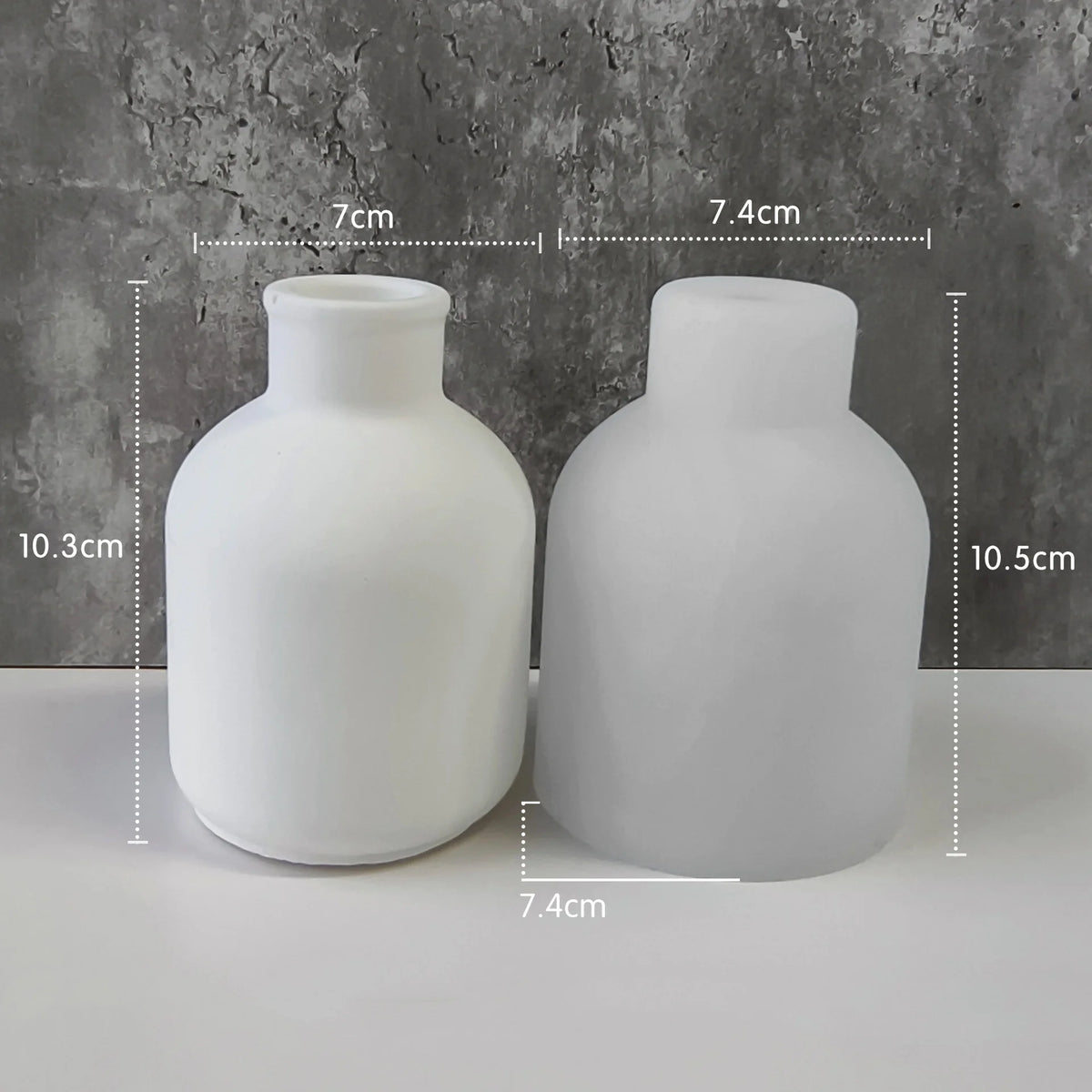DIY Vase Silicone Mold for Epoxy Resin, Gypsum & Candles