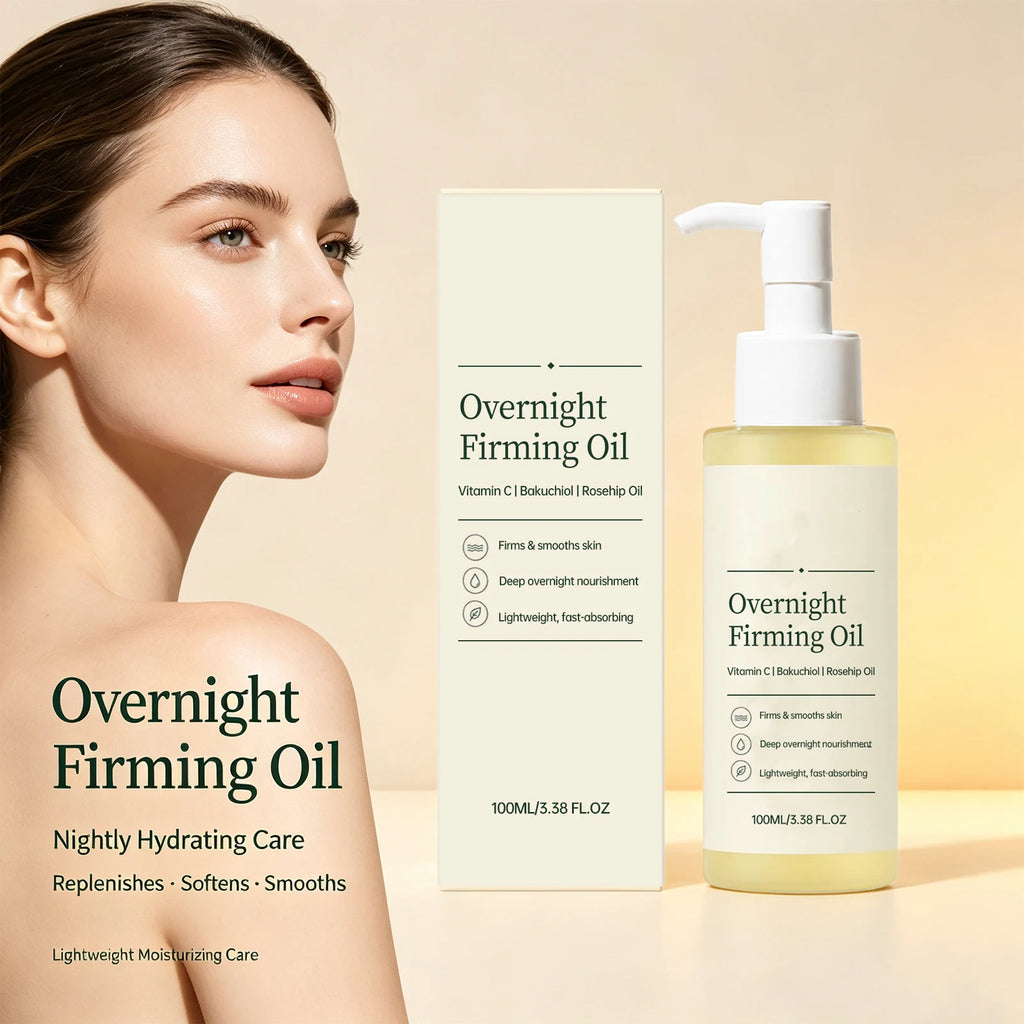 Firming Overnight Facial Oil – Hydrating Lifting Face Serum