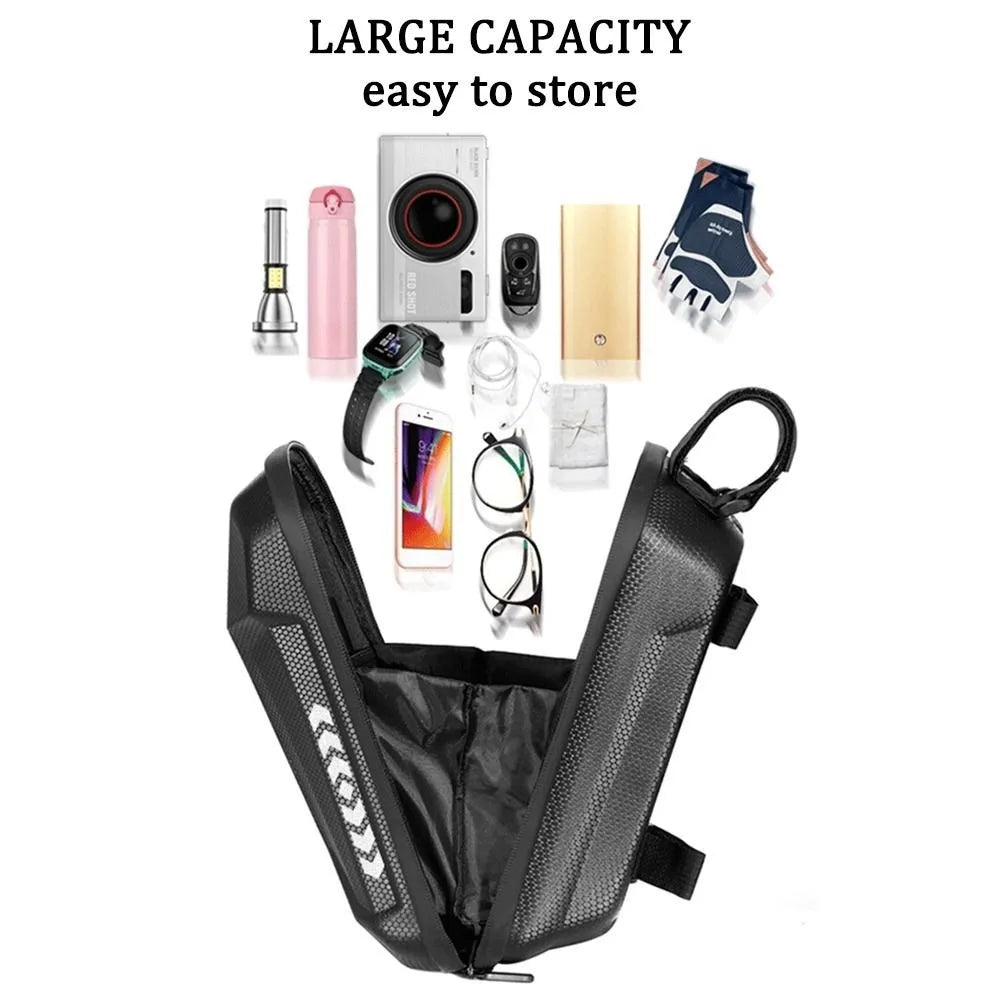 Electric Scooter Front Handlebar Bag – Waterproof Hard Shell EVA