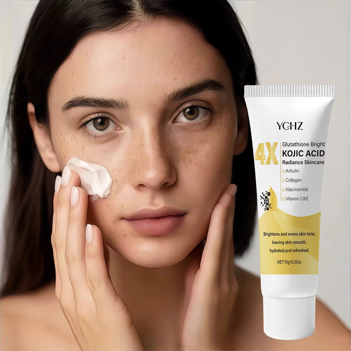 YCHZ Kojic Acid Face Cream – Dark Spot & Skin Tone Cream