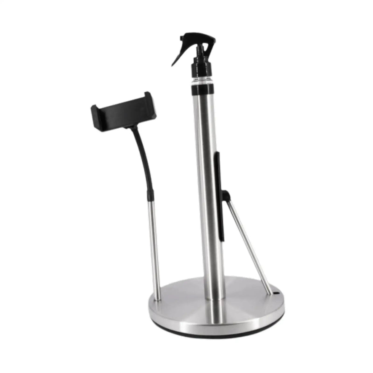 3-in-1 Stainless Steel Paper Towel Holder & Spray Organizer