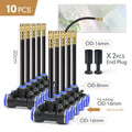 360° Brass Atomization Spray Nozzles – 5/10pcs Garden Irrigation