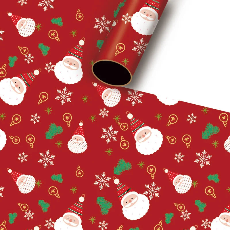 Christmas Gift Wrapping Paper 50x70cm – Festive Holiday Wrap