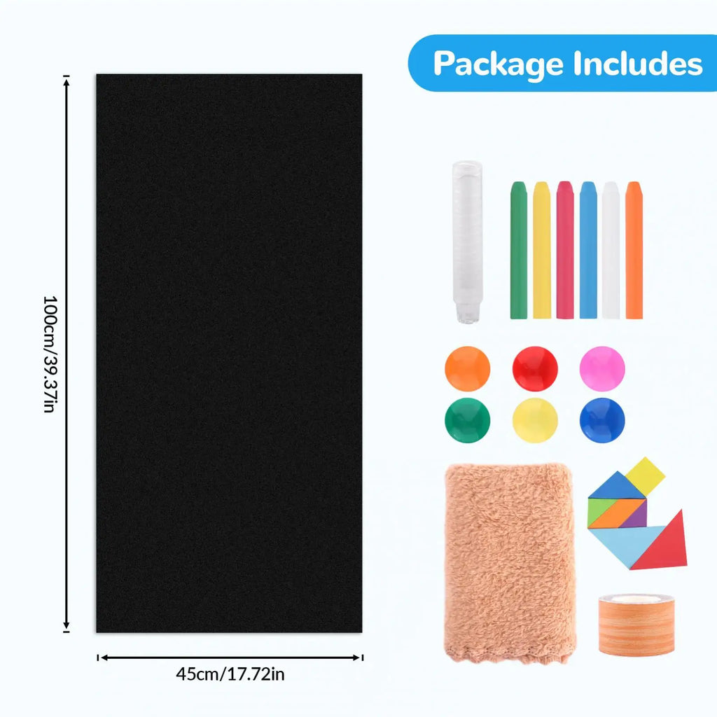 Magnetic Chalkboard Contact Paper Roll – Waterproof Wall Sticker