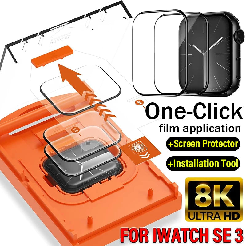 Apple Watch SE3 40mm 44mm HD Clear Screen Protector Kit