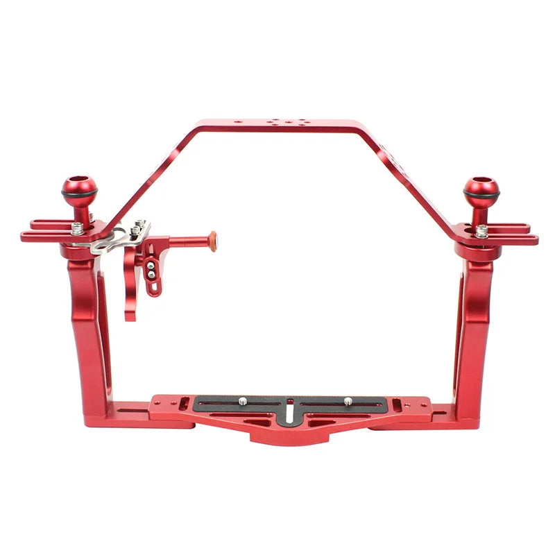Diving Camera Tray Handle Grip Lift Up Mount | Dual Handheld