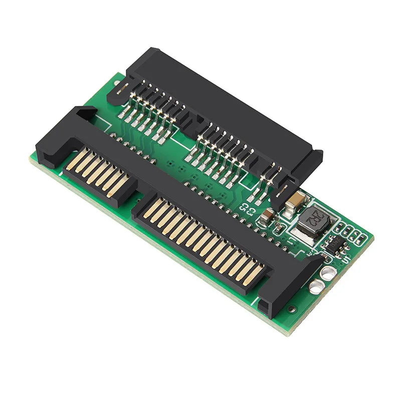 Micro SATA 16-Pin to SATA 22-Pin SSD Converter Adapter Card