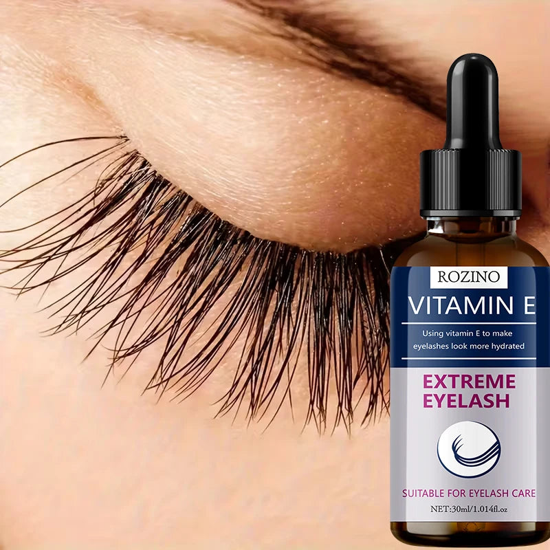 ROZINO Vitamin E Eyelash & Eyebrow Nourishing Serum Oil