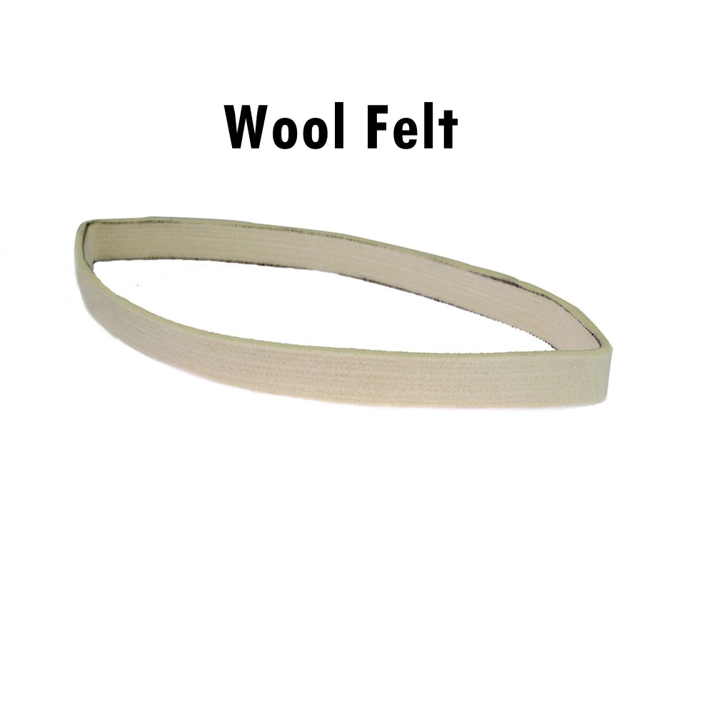 Wool Felt Polishing Belt – Stainless Steel Mirror Finish