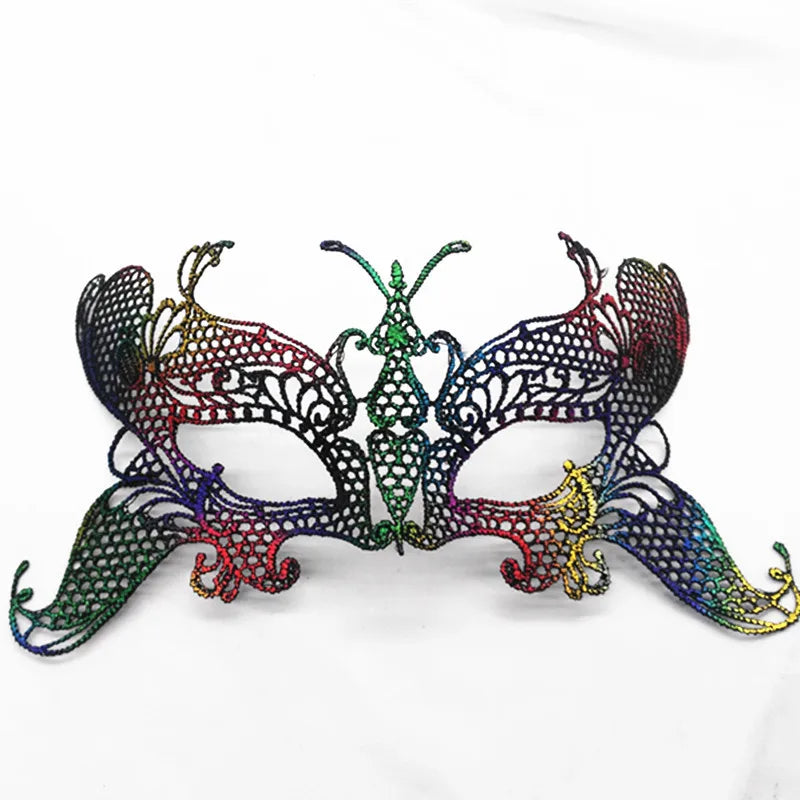 Elegant Venetian Lace Eye Mask – Masquerade & Carnival