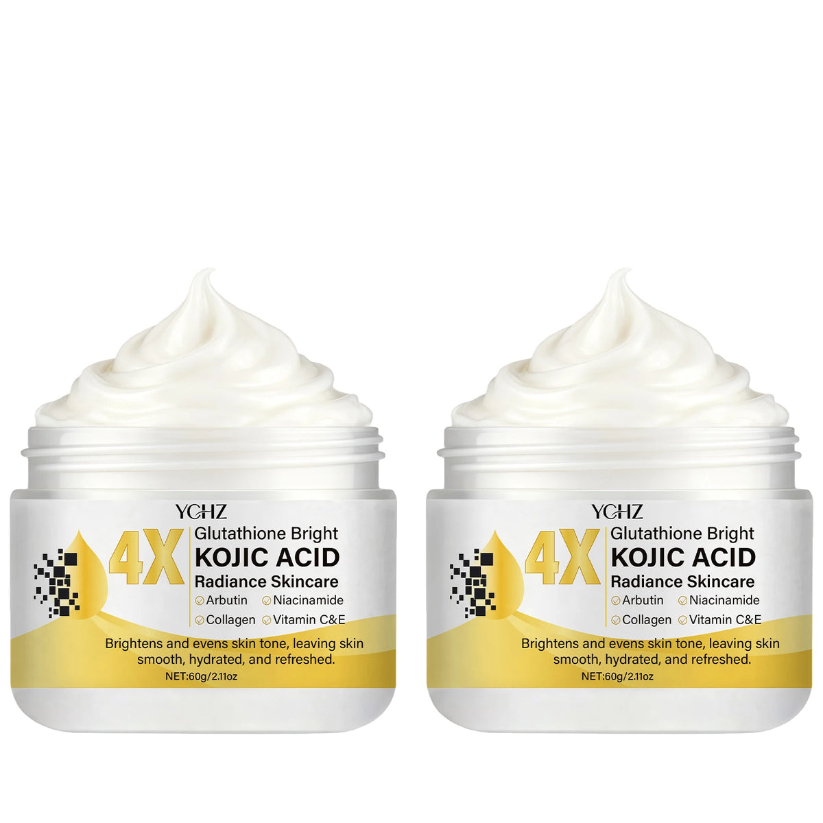 YCHZ Kojic Acid Face Cream – Brightening & Moisturizing 60g