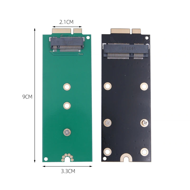 M.2 NGFF to 7+17 Pin SSD Adapter – 2012 MacBook Pro