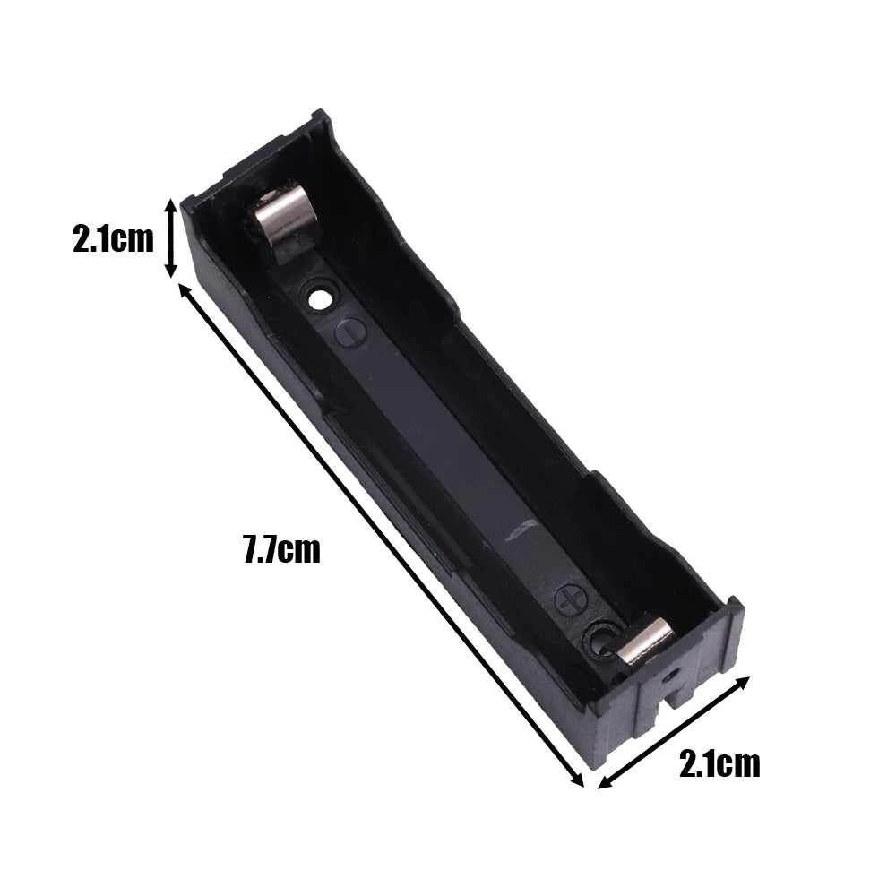 18650 Battery Holder Case – 1/2/3/4 Slot DIY Storage Box