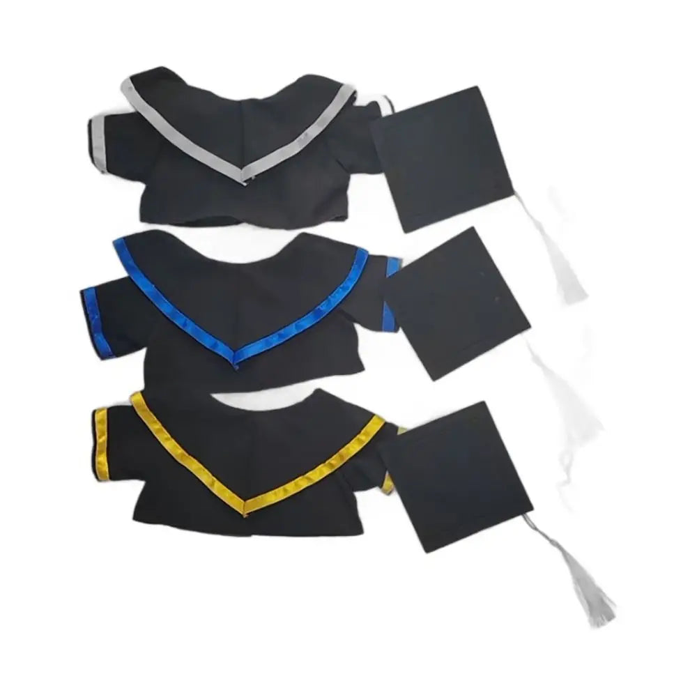 Miniature Bear Graduation Outfit Set – Cape, Hat & Certificate