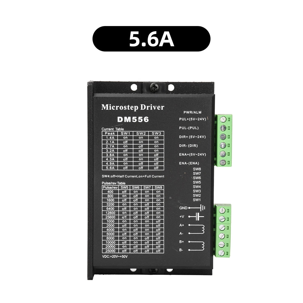 DM542/DM556 DSP Digital Stepper Motor Driver 20–50V 4.2A