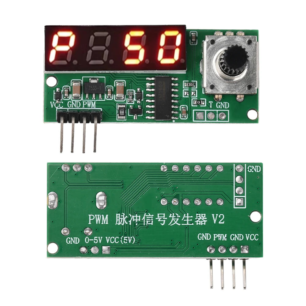 PWM Pulse Signal Generator 10Hz–150kHz | Adjustable Duty Cycle