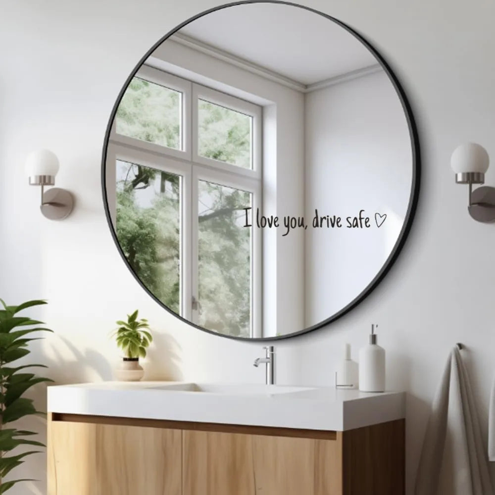 "You Are Beautiful" Mirror Decal Stickers 3-Pack | PVC Car