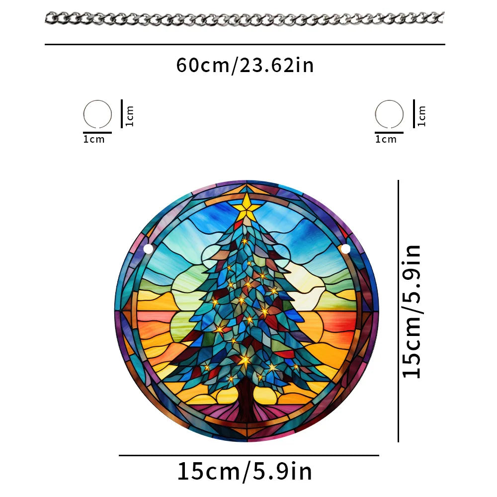 Colorful Acrylic Sun Catcher Hanging Pendant – Garden & Patio