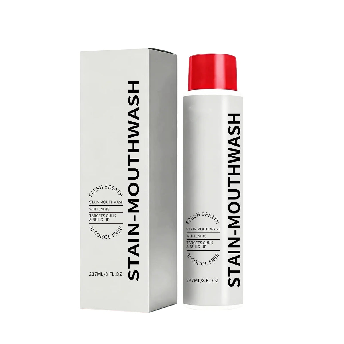Alcohol-Free Whitening Mouthwash – Anti-Plaque Fresh Breath